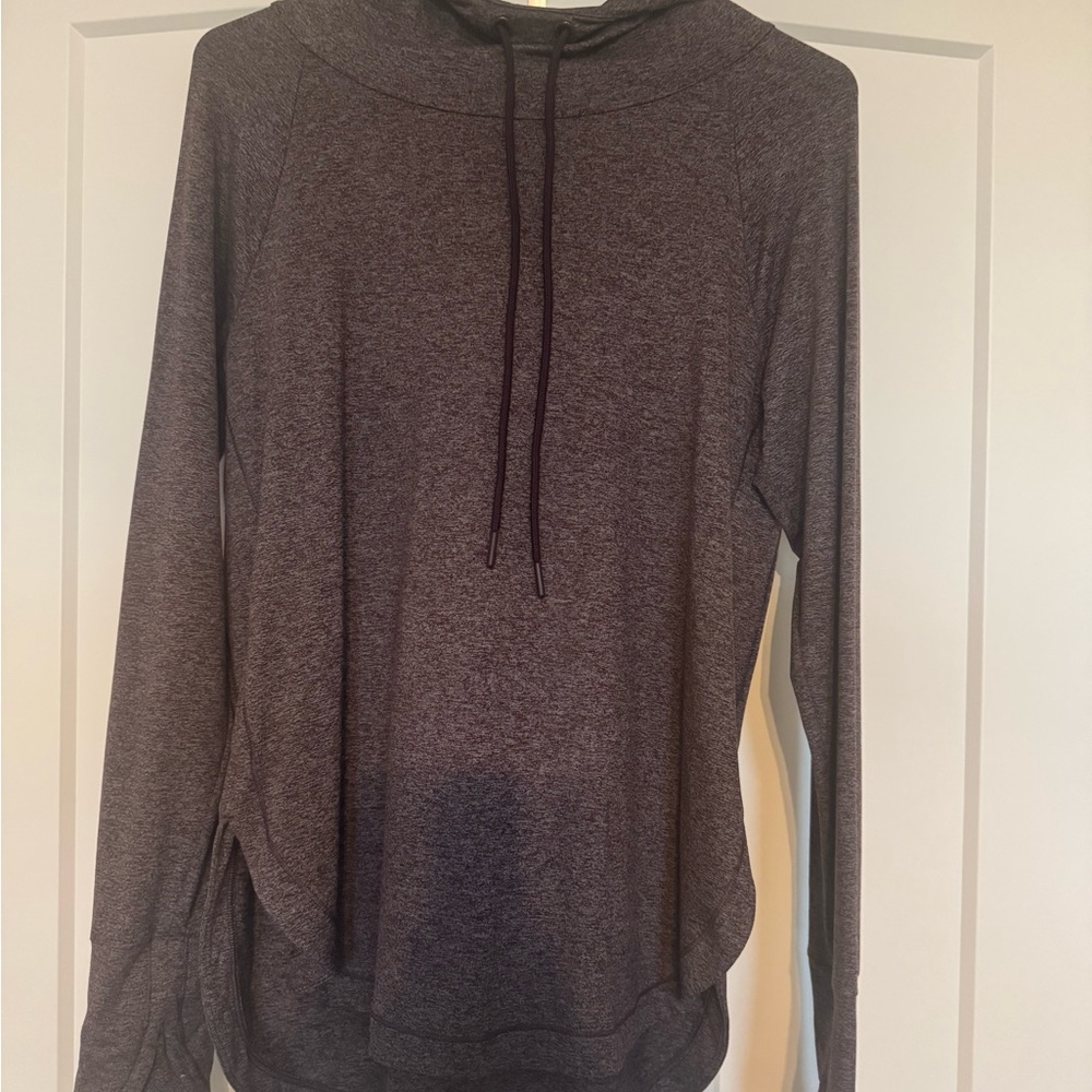 Athleta Heathered Purple Top